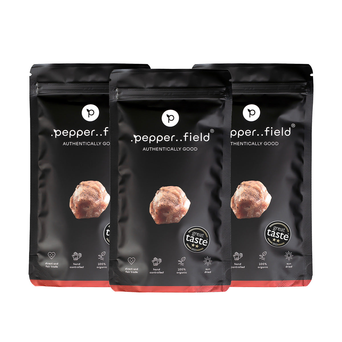 Multipack Kampotského červeného korenia (3× 50 g)