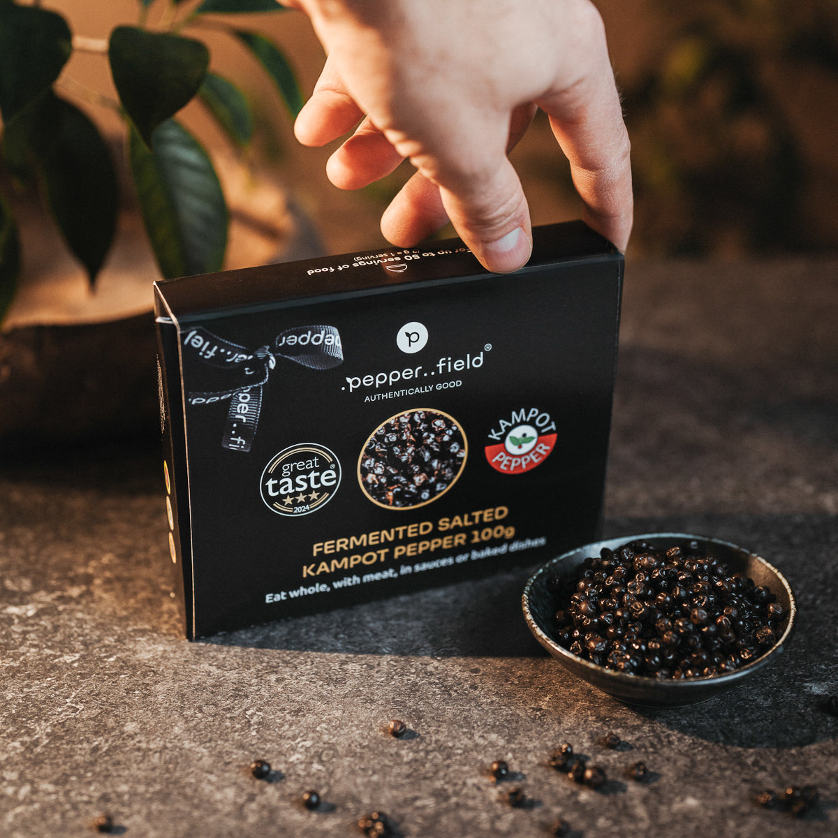 Gift Package – fermented salted Kampot  pepper 100 g