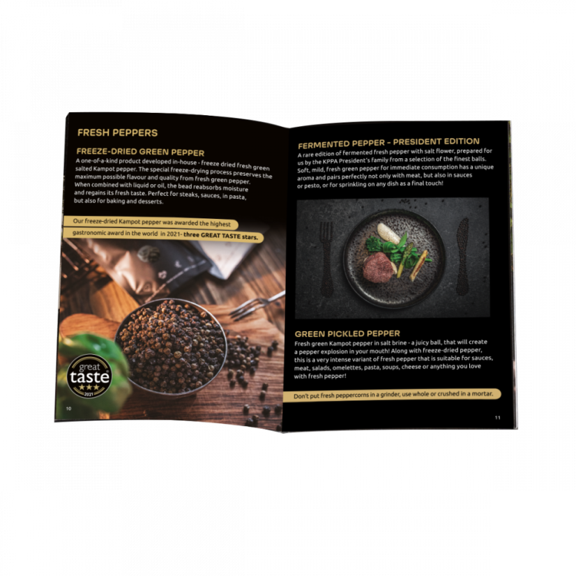 Brochure supplémentaire "Le monde de .pepper..field" ENG