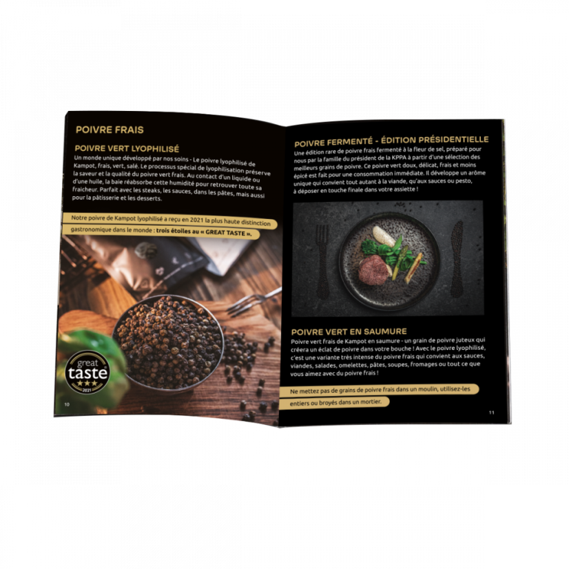 Brochure supplémentaire "Le monde de .pepper..field" FR