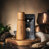 Natural Scandinavian Grinder on pepper (17 cm) + white pepper (50 g)  Natural Scandinavian Grinder on pepper (17 cm) + white pepper (50 g)
