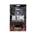 Dried biltong meat with crushed red Kampot  pepper 50 g