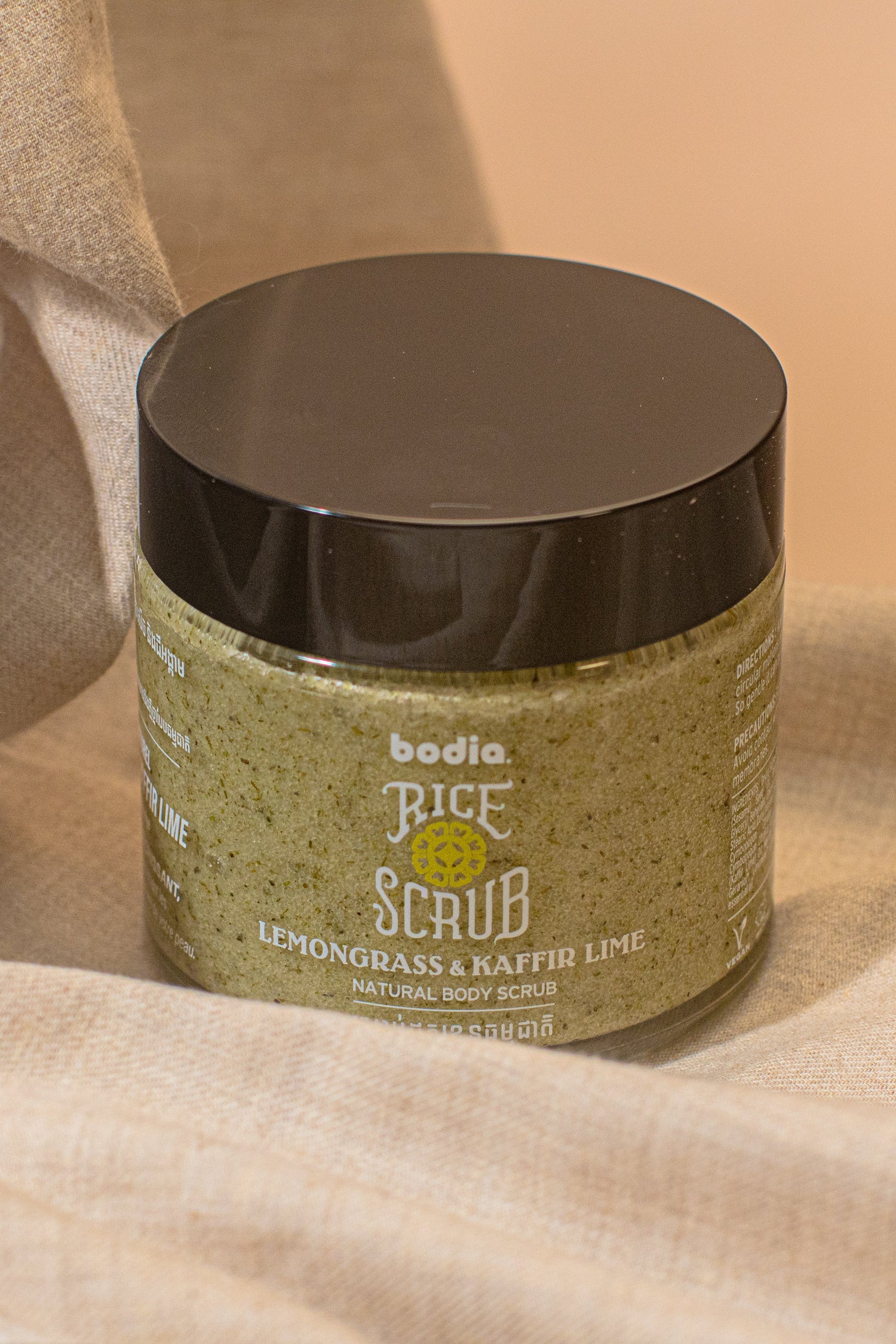 Gommage corporel rose – citronnelle & citron vert camphré 