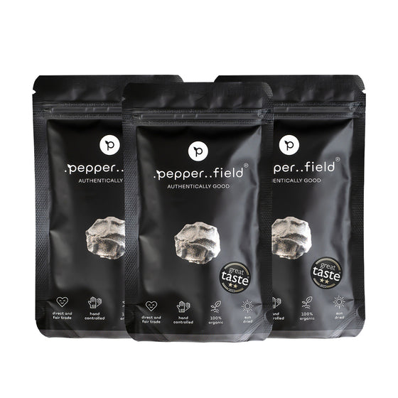 Multipack – Kampotský pepř černý (3× 50 g)