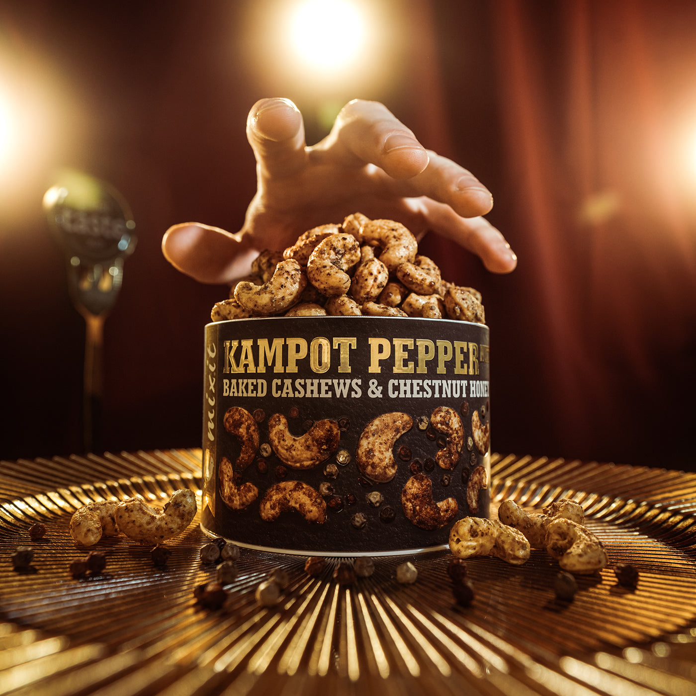 Mixit 3+1 – noix grillées au miel et au poivre de Kampot 