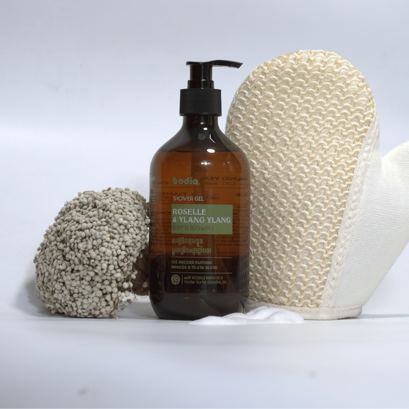 Gel douche – roselle (hibiscus soudanais) & ylang-ylang 