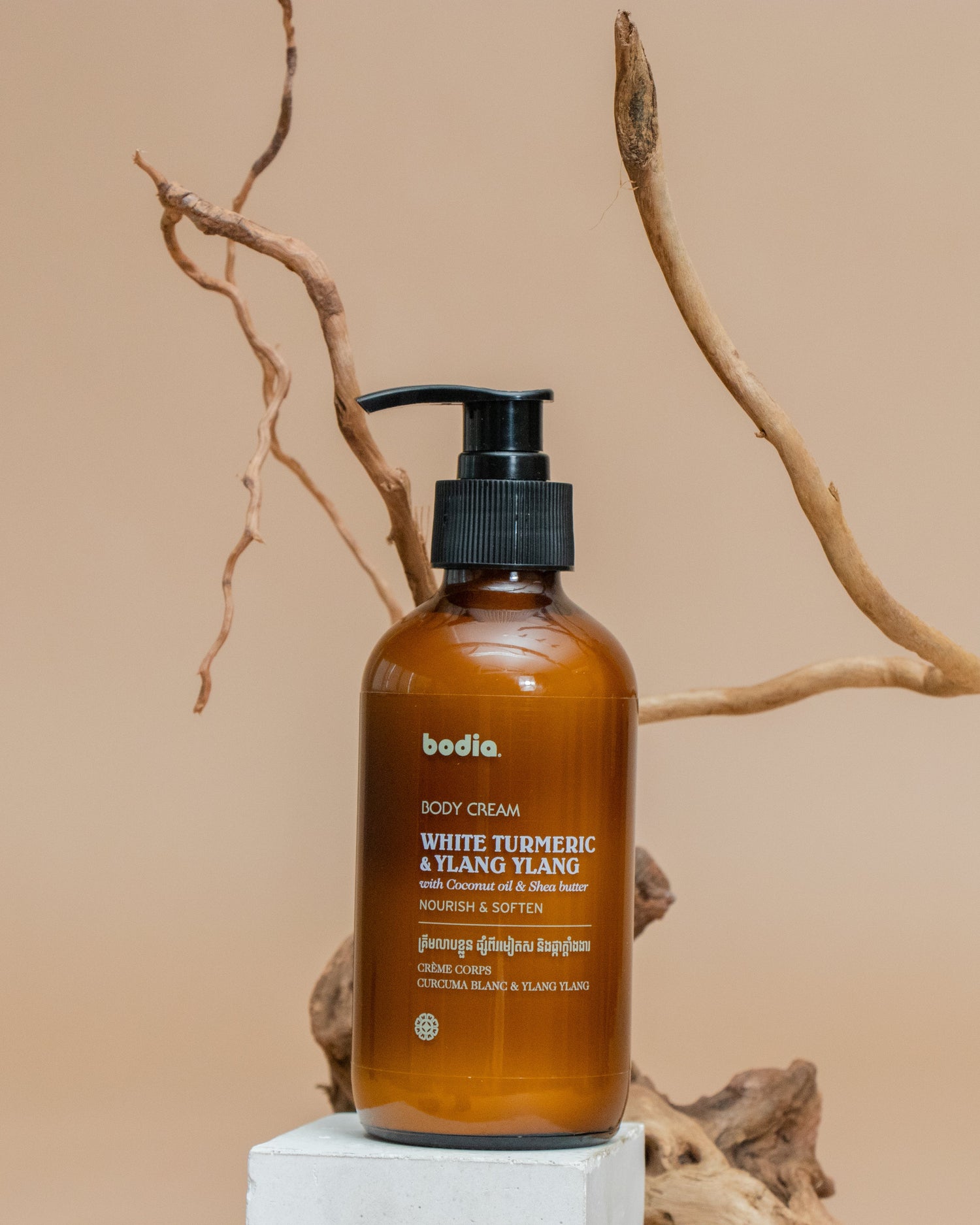 Crème pour le corps – curcuma blanc & ylang-ylang 